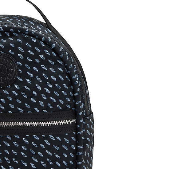 Sacs À Dos Kipling Kae Printed Noir | FR 1623DF
